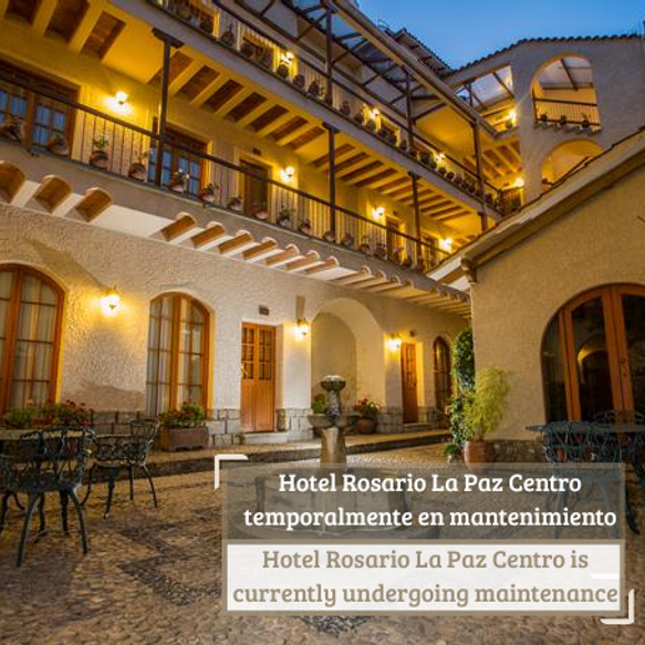 Hoteles Rosario: Main Office Booking Department | La Paz | HOTEL ROSARIO LA PAZ, TEMPORALMENTE FUERA DE SERVICIO